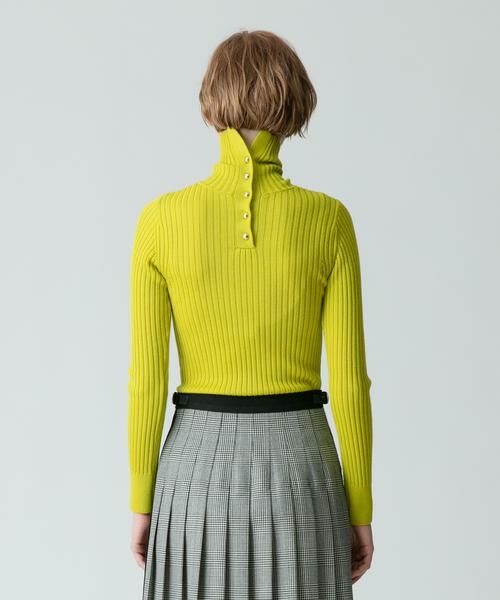 ＊＊allureville / アルアバイル ニット・セーター | 釦ディティール2WAY ネックリブプルオーバー | 詳細22