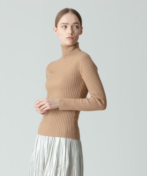 ＊＊allureville / アルアバイル ニット・セーター | 釦ディティール2WAY ネックリブプルオーバー | 詳細23