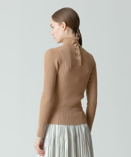 ＊＊allureville / アルアバイル ニット・セーター | 釦ディティール2WAY ネックリブプルオーバー | 詳細25
