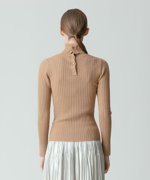 ＊＊allureville / アルアバイル ニット・セーター | 釦ディティール2WAY ネックリブプルオーバー | 詳細26