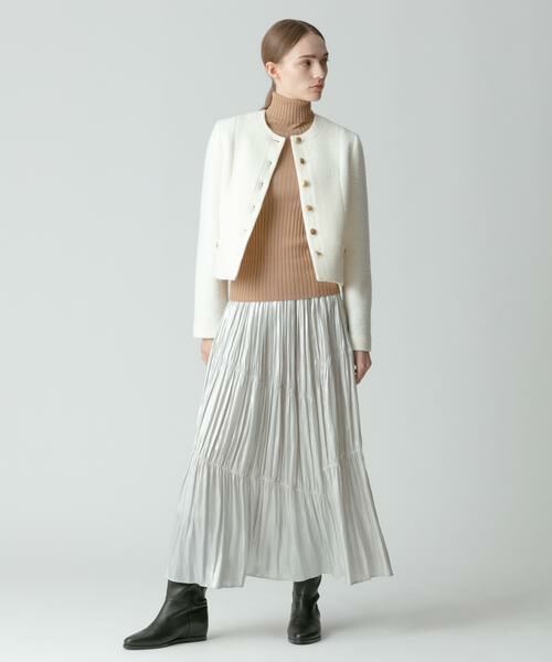 ＊＊allureville / アルアバイル ニット・セーター | 釦ディティール2WAY ネックリブプルオーバー | 詳細27