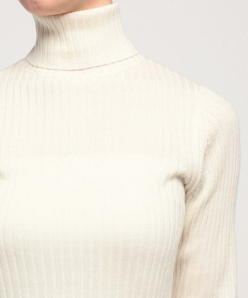 ＊＊allureville / アルアバイル ニット・セーター | 釦ディティール2WAY ネックリブプルオーバー | 詳細4