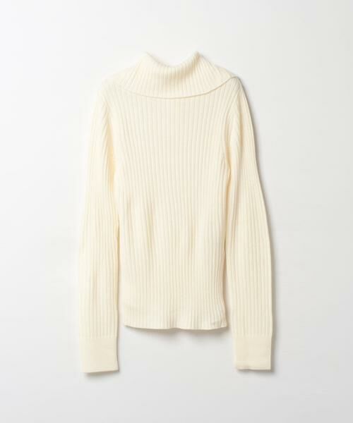 ＊＊allureville / アルアバイル ニット・セーター | 釦ディティール2WAY ネックリブプルオーバー | 詳細8