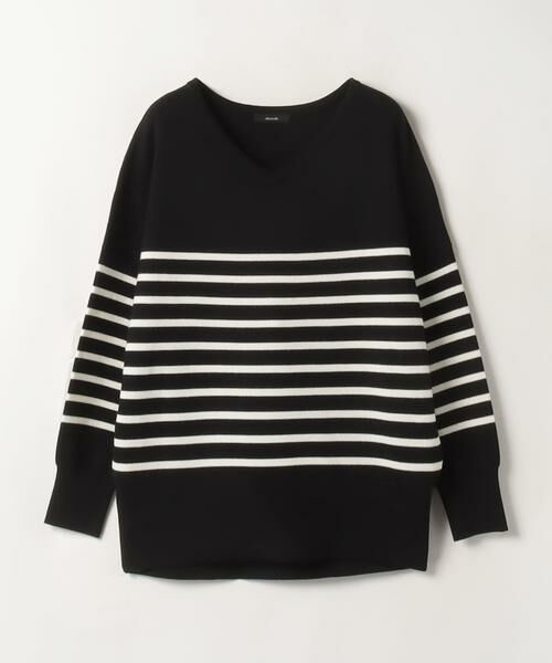 セール】 ウールボーダーチュニック （ニット・セーター  