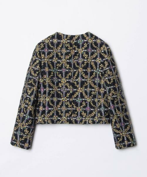 セール】 MALHIA KENTラメジャガード ジャケット （ノーカラー