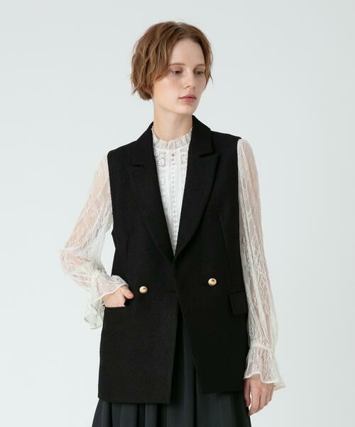 セール】 リングツイードジレ （ベスト）｜＊＊allureville