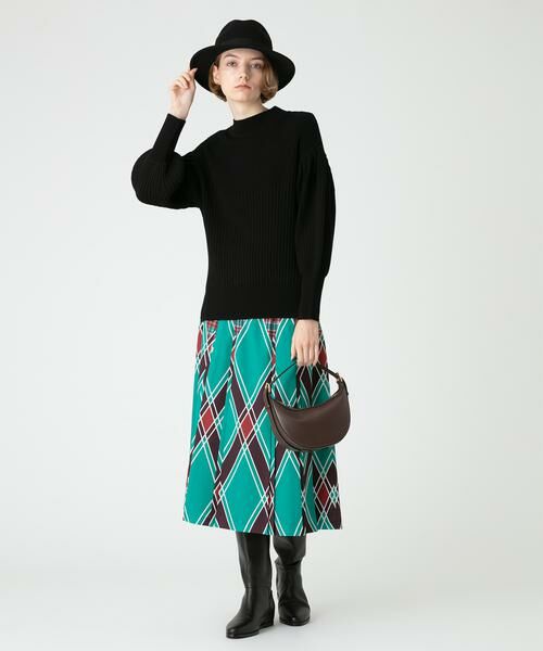 ＊＊allureville / アルアバイル スカート | アーガイルチェックプリーツスカート | 詳細12
