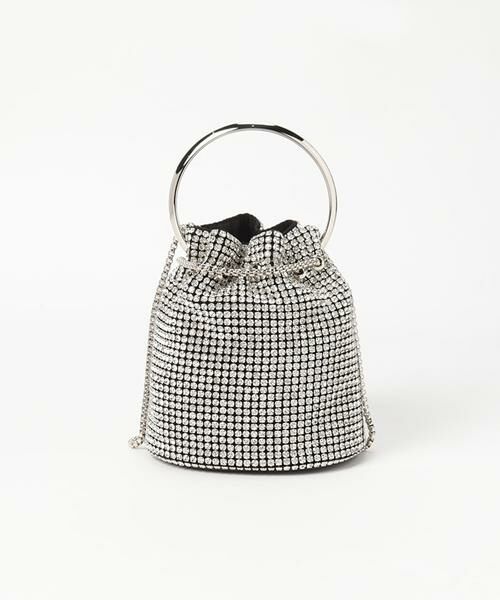 ＊＊allureville / アルアバイル ショルダーバッグ | ビジュー巾着ショルダー | 詳細2