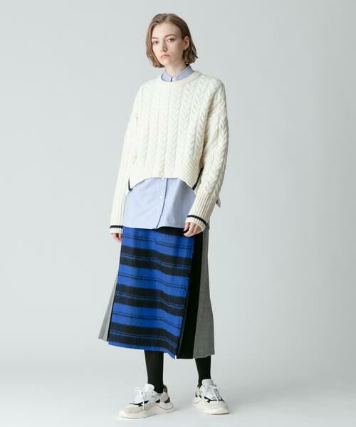 ＊＊allureville / アルアバイル スカート | CLASSIC PATCHWORK LONG KILT | 詳細14