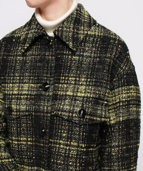 セール】 リングツイードステンカラージャケット （その他