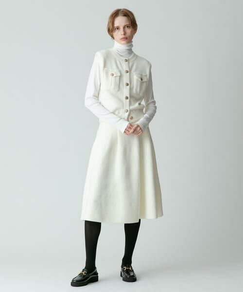 セール】 モールWフェイスニットスカート （スカート  