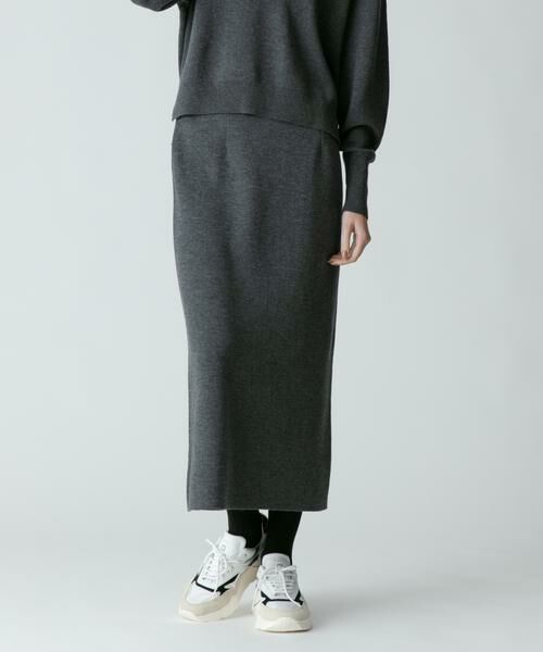 ＊＊allureville / アルアバイル スカート | ウールスムースタイトスカート | 詳細18