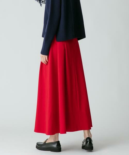 セール】 ポリエステル調フランネルフレアスカート （スカート