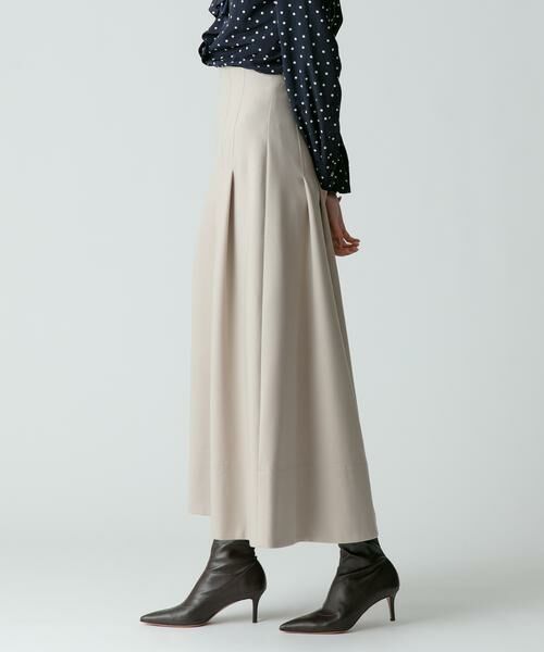 ＊＊allureville / アルアバイル スカート | ポリエステル調フランネルフレアスカート | 詳細4