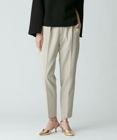 ダブルクロステーパードタックパンツ