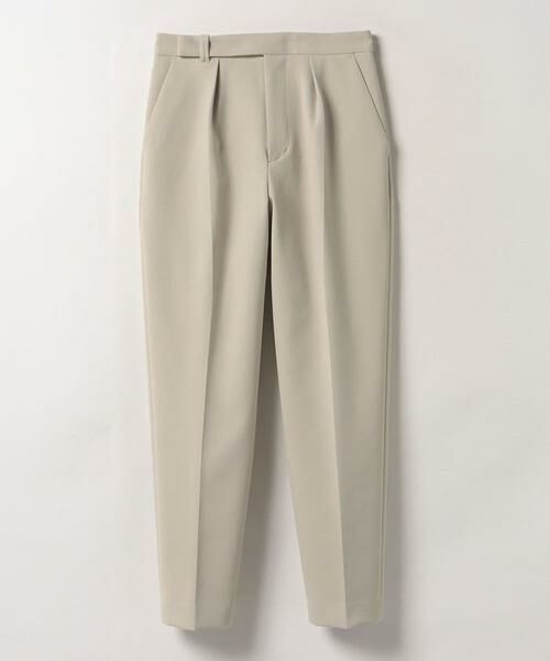 ＊＊allureville / アルアバイル パンツ | ダブルクロステーパードタックパンツ | 詳細2