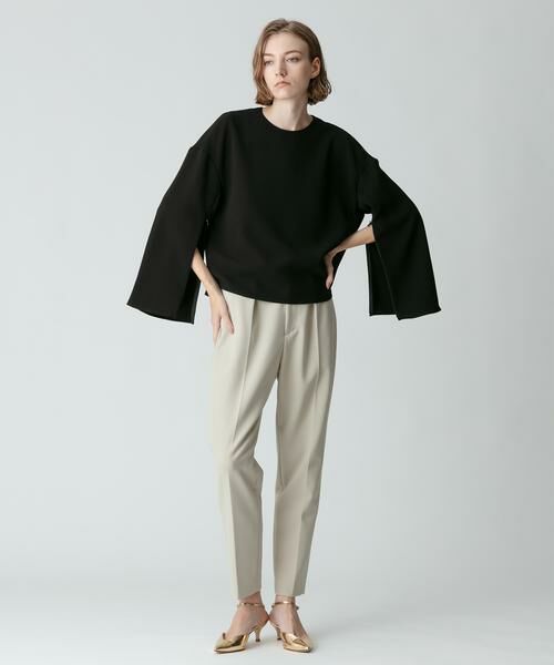 ＊＊allureville / アルアバイル パンツ | ダブルクロステーパードタックパンツ | 詳細7