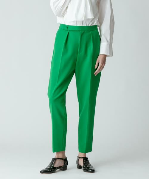 ＊＊allureville / アルアバイル パンツ | ダブルクロステーパードタックパンツ | 詳細9