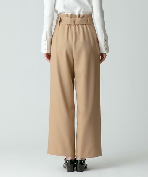 ＊＊allureville / アルアバイル パンツ | ウールライクポリBIGバックルパンツ | 詳細25