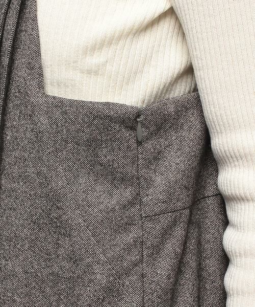 ＊＊allureville / アルアバイル ワンピース | シックツイードラップサロペットワンピース | 詳細7