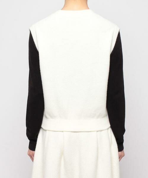 セール】 モールWフェイスニットジレ （ニット・セーター