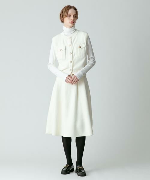 セール】 モールWフェイスニットジレ （ニット・セーター