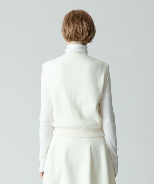 セール】 モールWフェイスニットジレ （ニット・セーター