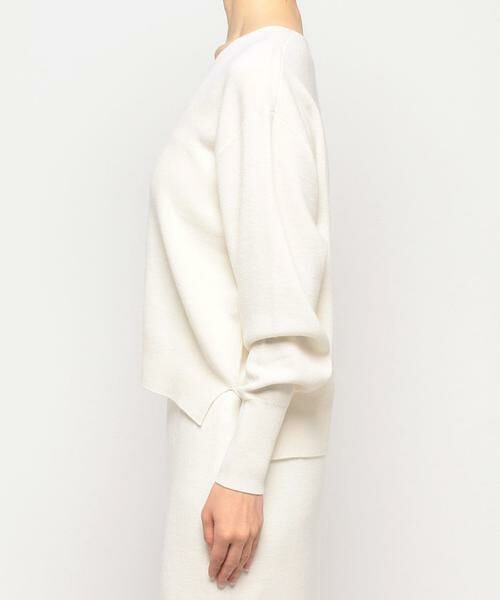 ＊＊allureville / アルアバイル ニット・セーター | ウールスムースVネックプルオーバー | 詳細2