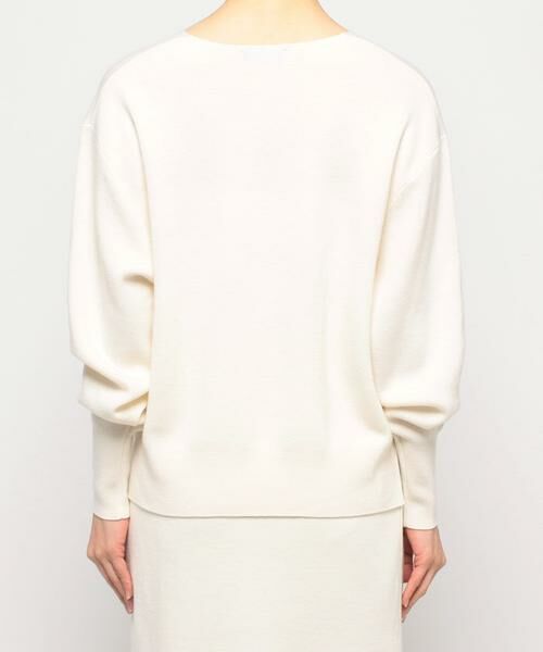 ＊＊allureville / アルアバイル ニット・セーター | ウールスムースVネックプルオーバー | 詳細3