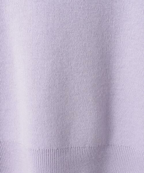 ＊＊allureville / アルアバイル ニット・セーター | ウールスムースVネックプルオーバー | 詳細8