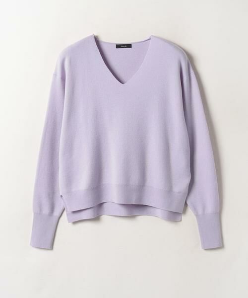 ＊＊allureville / アルアバイル ニット・セーター | ウールスムースVネックプルオーバー | 詳細9