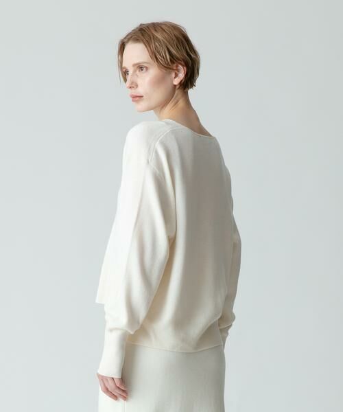 ＊＊allureville / アルアバイル ニット・セーター | ウールスムースVネックプルオーバー | 詳細28