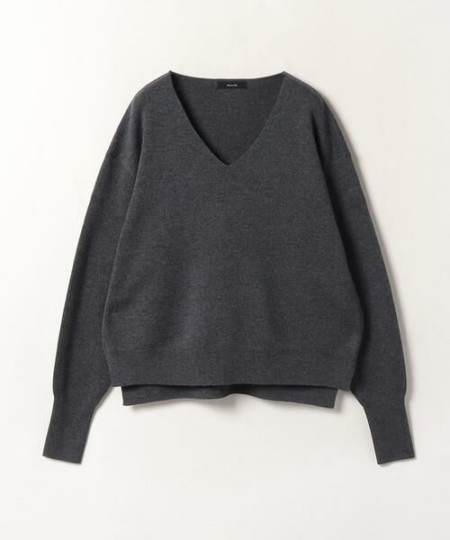 ＊＊allureville / アルアバイル ニット・セーター | ウールスムースVネックプルオーバー | 詳細13