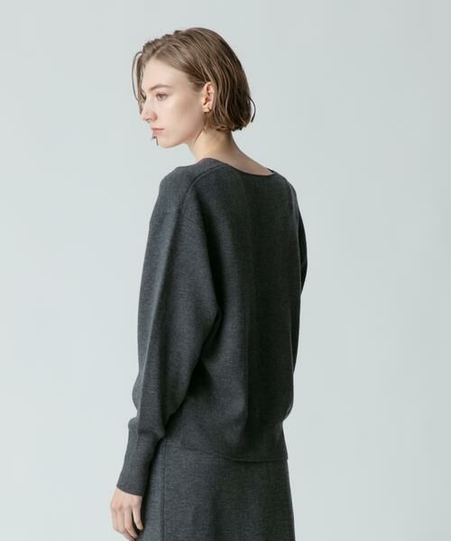 ＊＊allureville / アルアバイル ニット・セーター | ウールスムースVネックプルオーバー | 詳細20