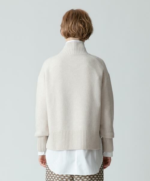 ＊＊allureville / アルアバイル ニット・セーター | ジーロンラム天竺プルオーバー | 詳細10