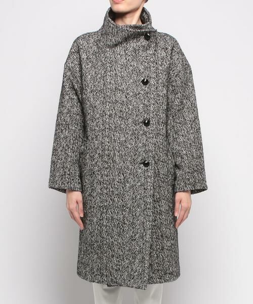 セール】 ビッグヘリンボーンタックコート （その他アウター