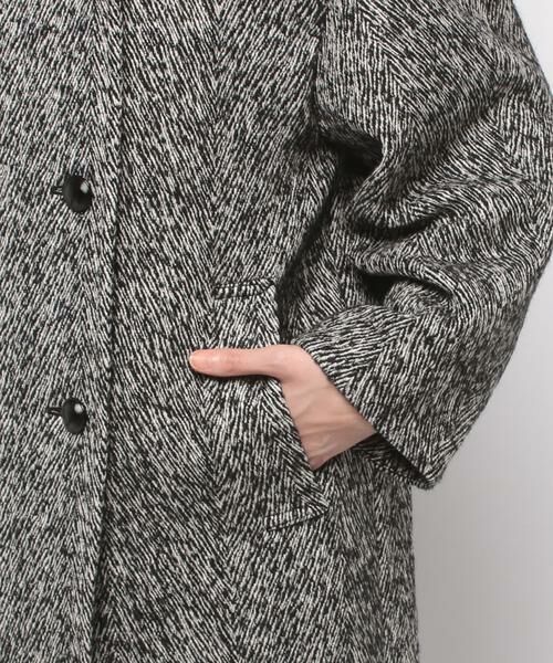 セール】 ビッグヘリンボーンタックコート （その他アウター