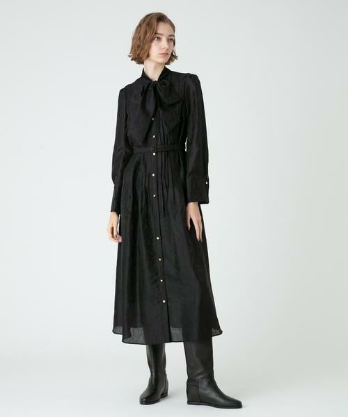 ＊＊allureville / アルアバイル ワンピース | シアージャガードリボンワンピース | 詳細10