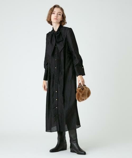 ＊＊allureville / アルアバイル ワンピース | シアージャガードリボンワンピース | 詳細14