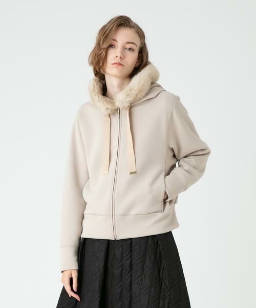 ＊＊allureville / アルアバイル パーカー | ECOファーフーディ | 詳細3