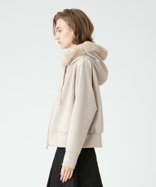 ＊＊allureville / アルアバイル パーカー | ECOファーフーディ | 詳細4