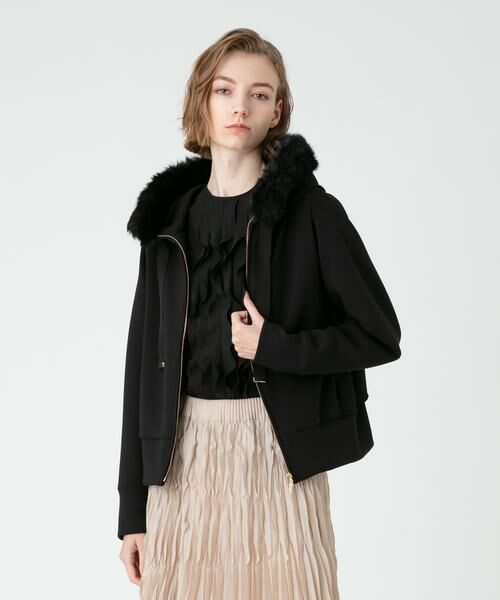 ＊＊allureville / アルアバイル パーカー | ECOファーフーディ | 詳細8