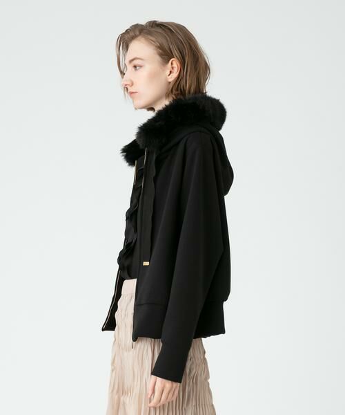 ＊＊allureville / アルアバイル パーカー | ECOファーフーディ | 詳細9