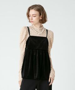 ベロアキャミソール