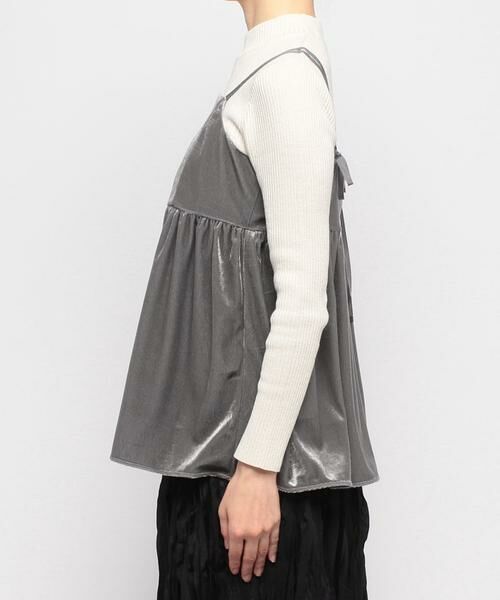 ＊＊allureville / アルアバイル キャミソール・チューブトップ | ベロアキャミソール | 詳細2