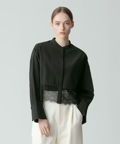 ＊＊allureville / アルアバイル シャツ・ブラウス | タイプライターレーシーヘムブラウス | 詳細16