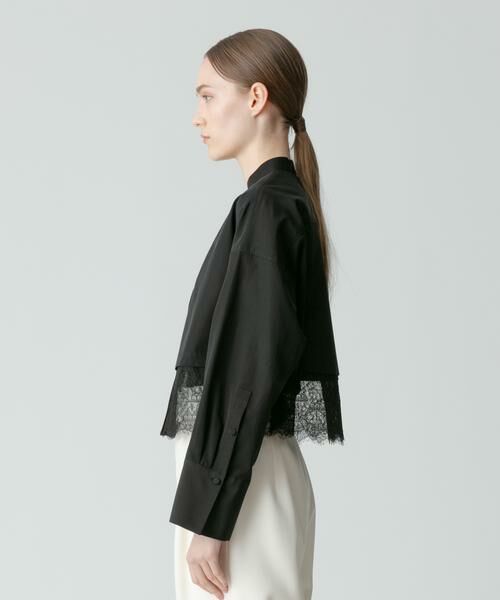 ＊＊allureville / アルアバイル シャツ・ブラウス | タイプライターレーシーヘムブラウス | 詳細17