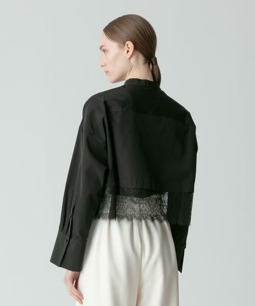 ＊＊allureville / アルアバイル シャツ・ブラウス | タイプライターレーシーヘムブラウス | 詳細18