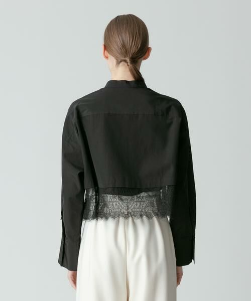 ＊＊allureville / アルアバイル シャツ・ブラウス | タイプライターレーシーヘムブラウス | 詳細19