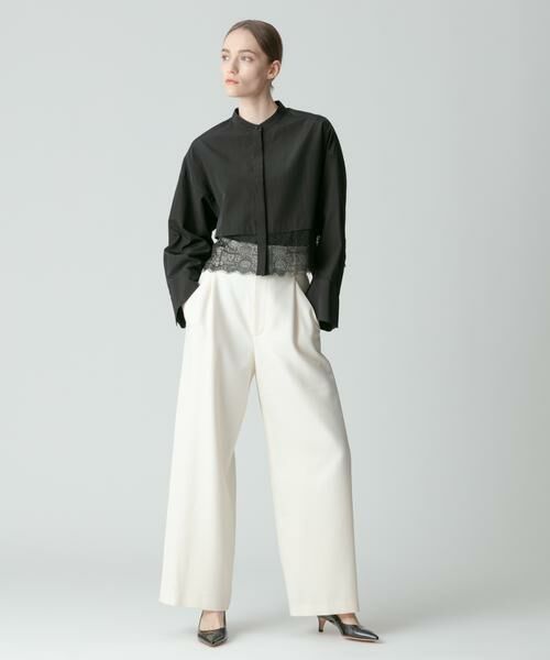 ＊＊allureville / アルアバイル シャツ・ブラウス | タイプライターレーシーヘムブラウス | 詳細20